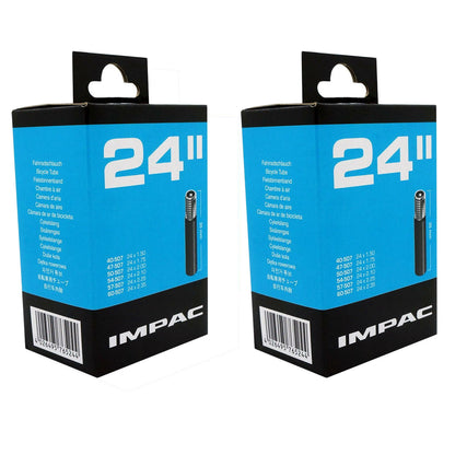 Impac AV24 24 x 1.50/2.35 (244/050) 24 Inch Schrader Valve Bike Inner Tube