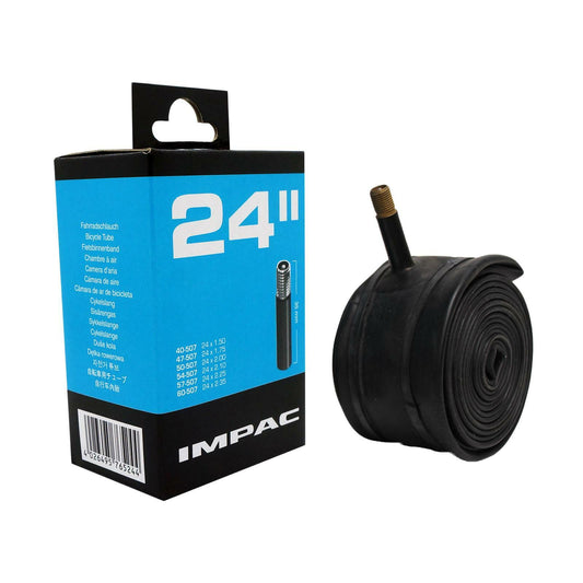 Impac AV24 24 x 1.50/2.35 (244/050) 24 Inch Schrader Valve Bike Inner Tube Collection