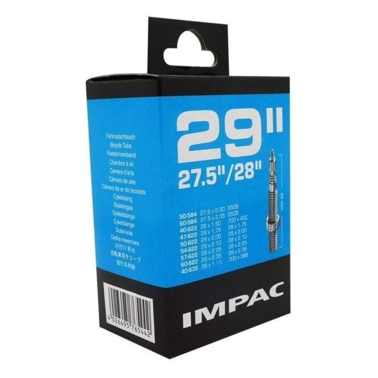 Impac SV29 29 x 1.75/2.35 (442/093) 29 Inch Presta Valve Bike Inner Tube