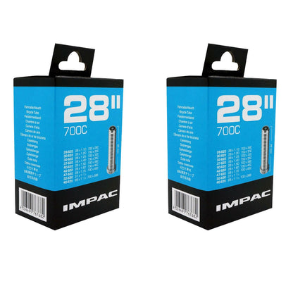 Impac AV28 700x28/47 (682/120) 700c Schrader Valve Bike Inner Tube