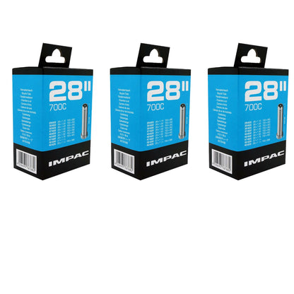 Impac AV28 700x28/47 (682/120) 700c Schrader Valve Bike Inner Tube