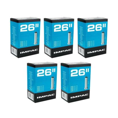 Impac AV26 26x1.50/2.35 (644/130) 26 Inch Schrader Valve Bike Inner Tube