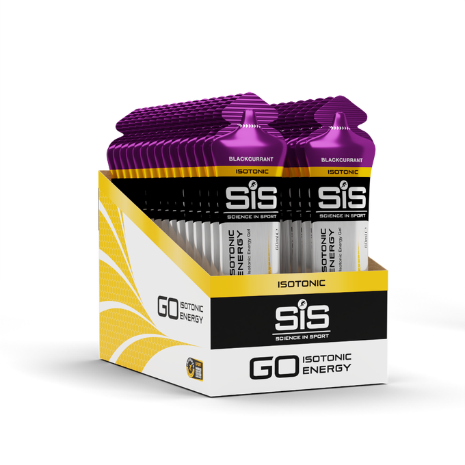 SIS GO Isotonic Energy Gel | Box of 30 x 60ml - Various Flavours