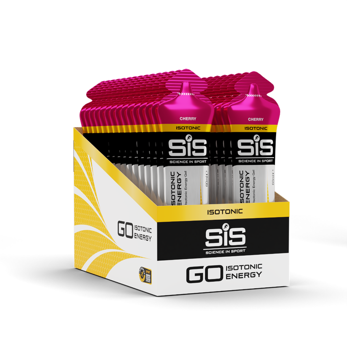 SIS GO Isotonic Energy Gel | Box of 30 x 60ml - Various Flavours