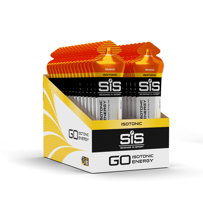SIS GO Isotonic Energy Gel | Box of 30 x 60ml - Various Flavours