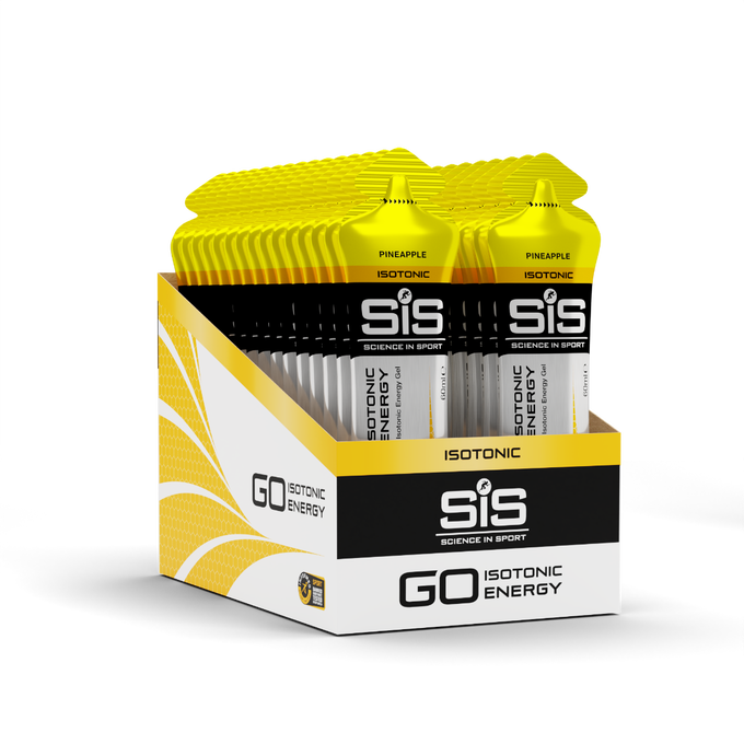 SIS GO Isotonic Energy Gel | Box of 30 x 60ml - Various Flavours