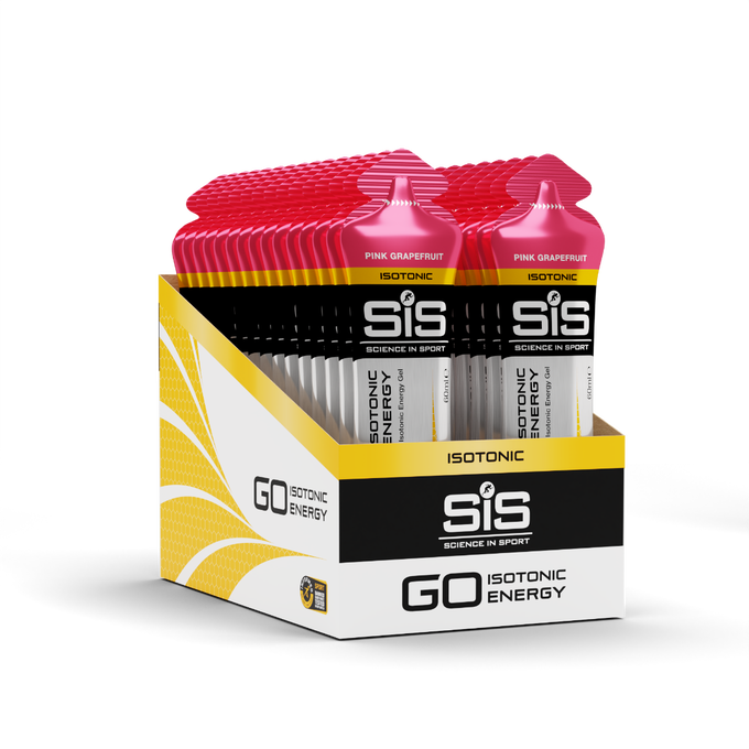 SIS GO Isotonic Energy Gel | Box of 30 x 60ml - Various Flavours