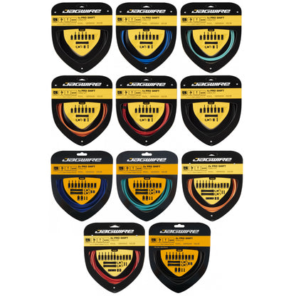 Jagwire Pro Shift Kit 2x Red Bike Inner & Outer Cable Set  Collection