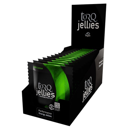 Torq Nutrition Energy Jellies Box of 15 Sports Energy Gel