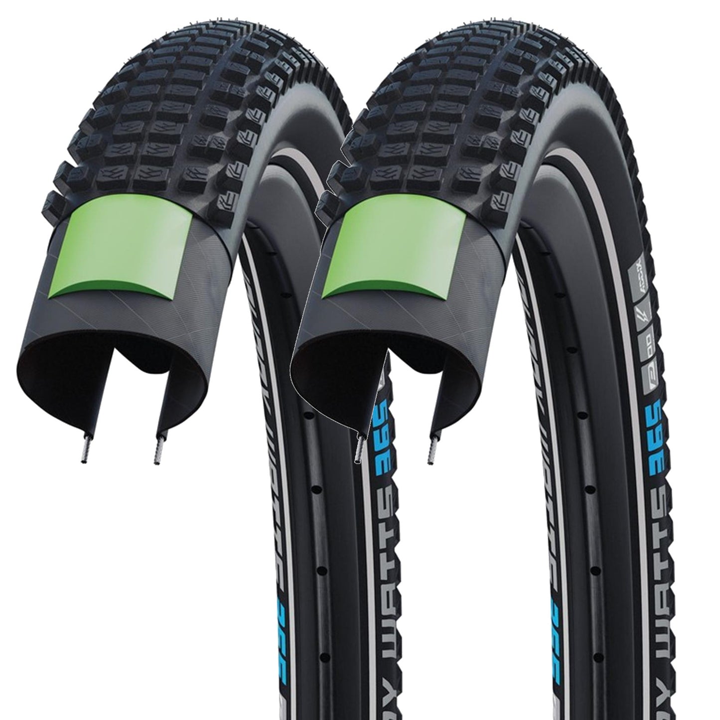 Schwalbe Johnny Watts 365 DD GreenGuard Wired 27.5 x 2.35 27.5 Inch Bike Tyre