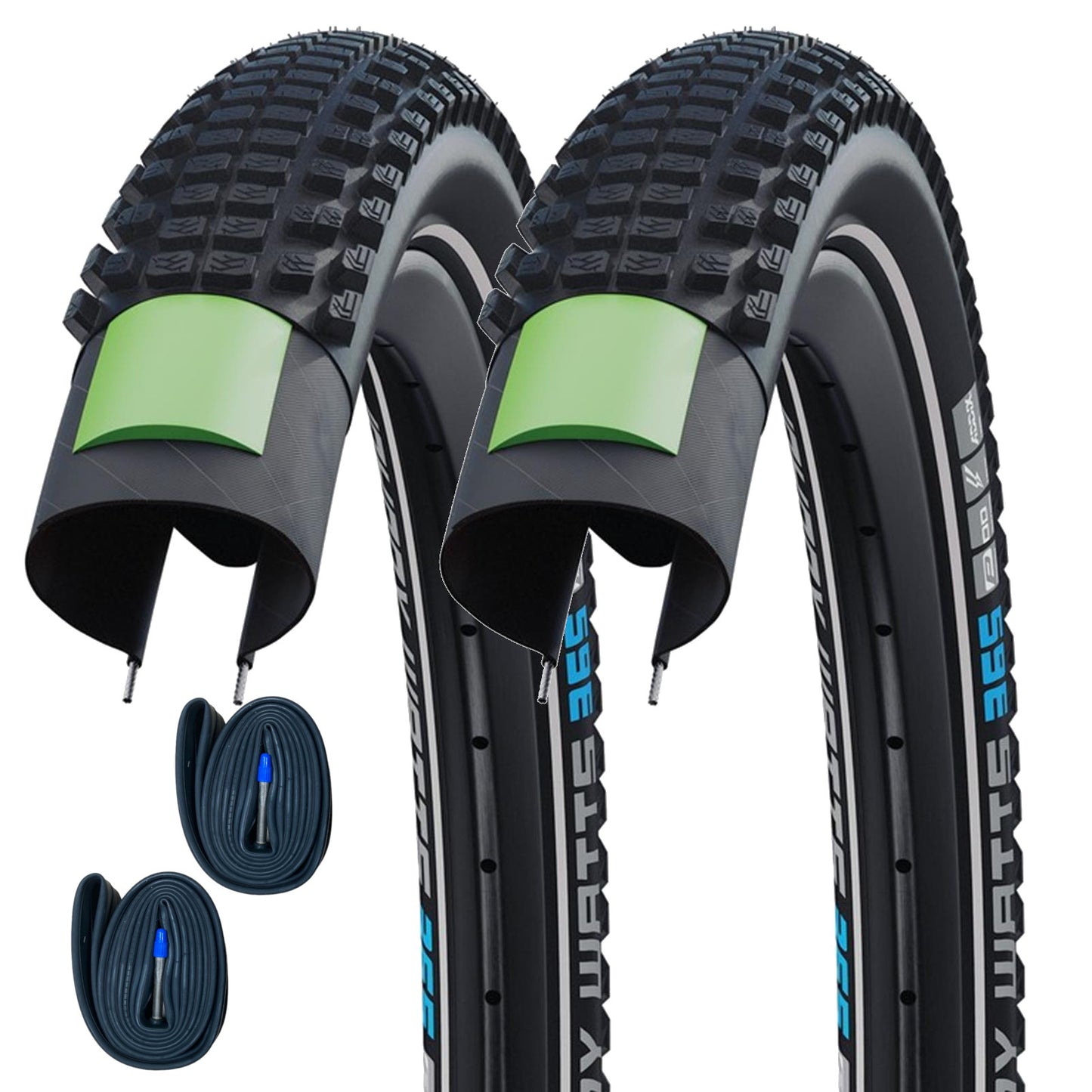 Schwalbe Johnny Watts 365 DD GreenGuard Wired 27.5 x 2.35 27.5 Inch Bike Tyre
