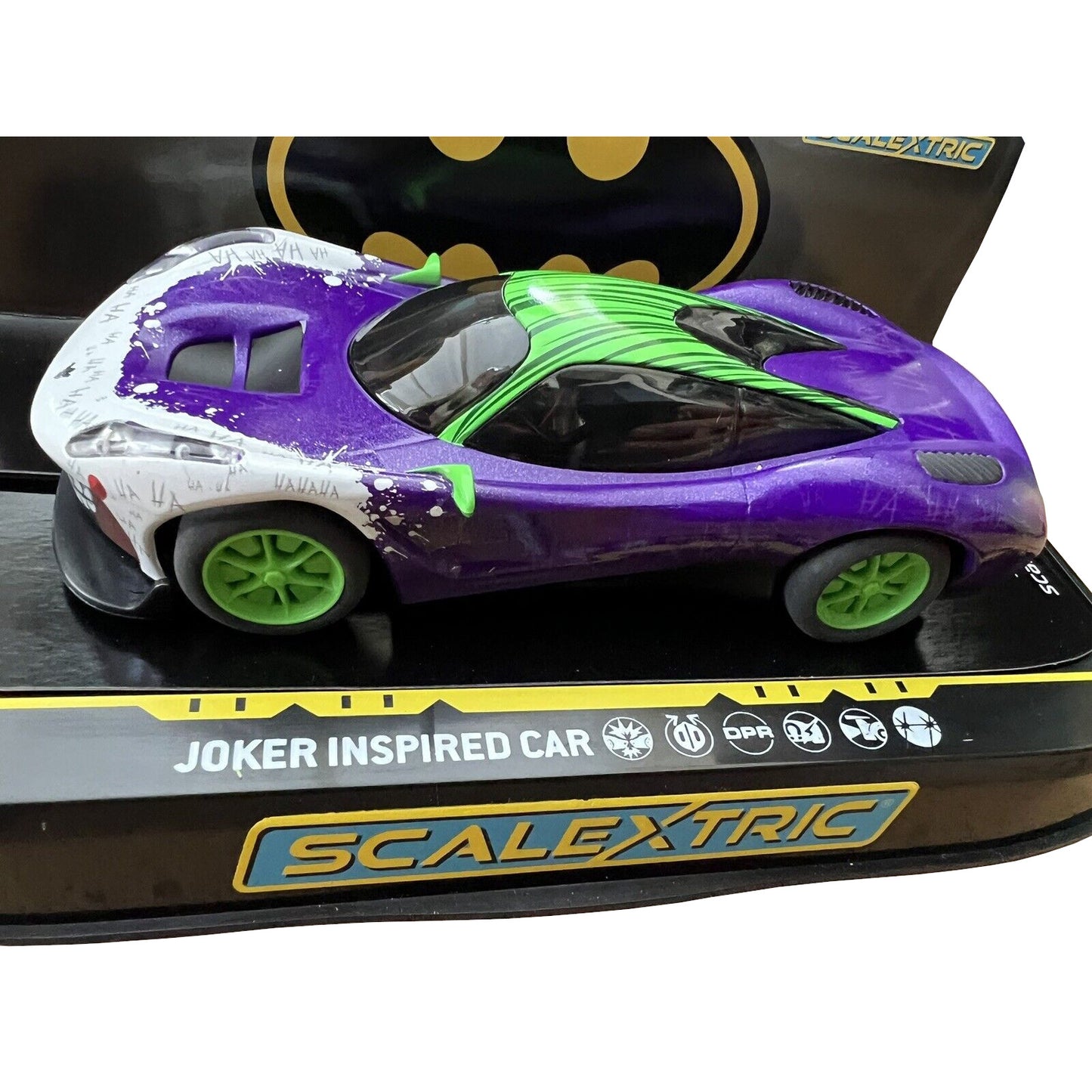 Scalextric Joker inspiriertes Scalextric-Auto