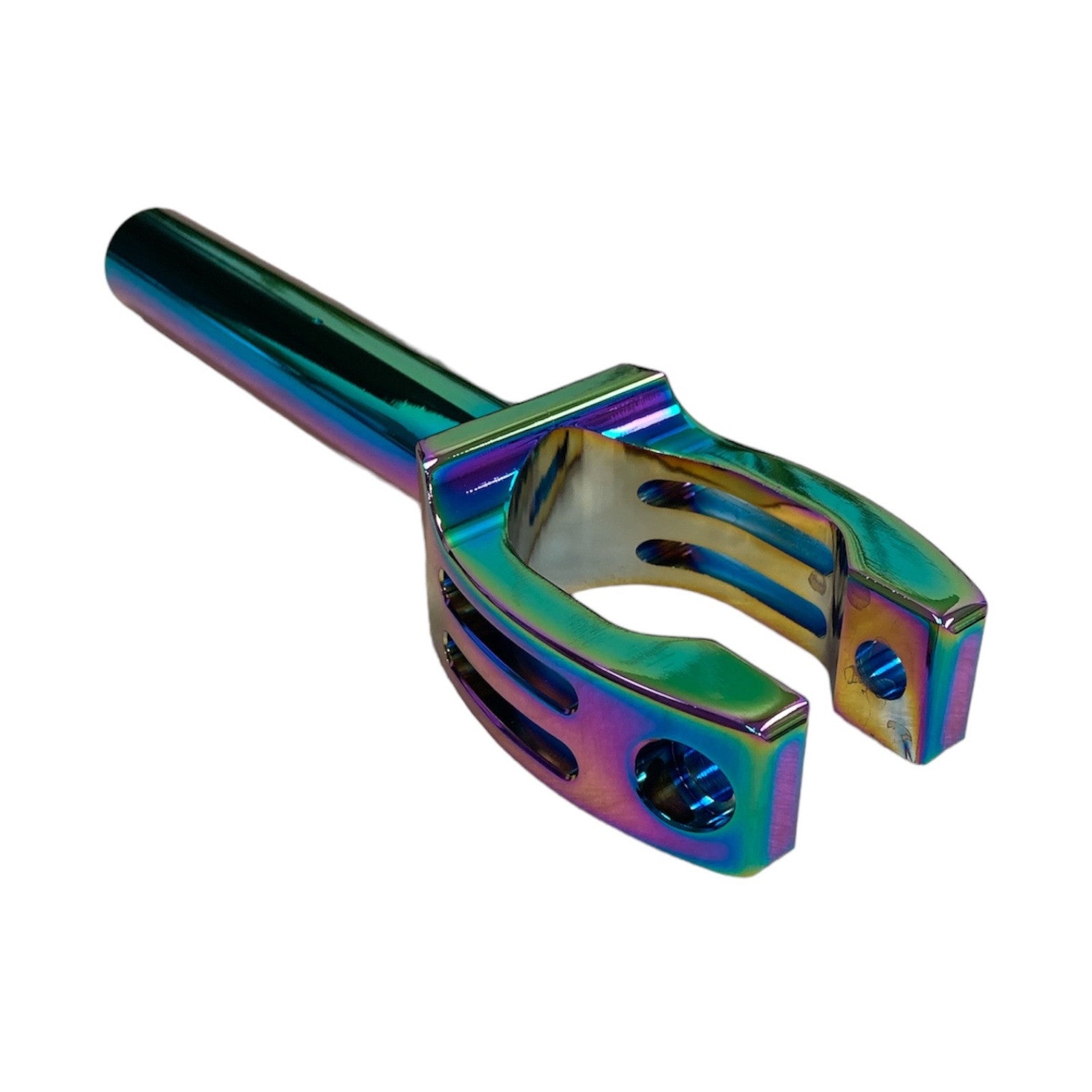 Ten Eighty Judge Custom Fork Scooter Spare Part Neo Chrome Alternate 1