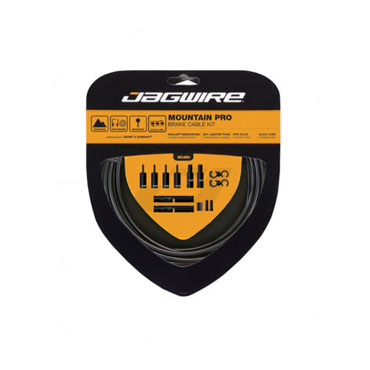 Jagwire Mountain Pro Brake Kit Black Bike Brake Inner & Outer Cable Set Black
