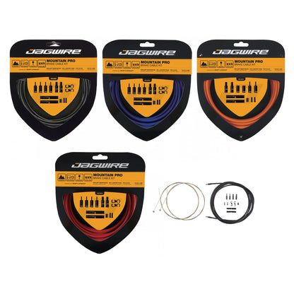 Jagwire Mountain Pro Brake Kit Black Bike Brake Inner & Outer Cable Set  Collection