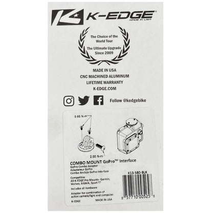 K-Edge Garmin Combo Bike Computer Mount Alternate 5