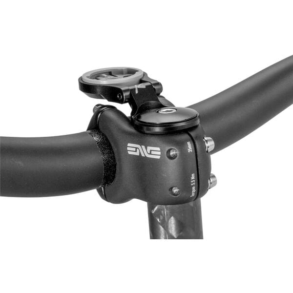 K-Edge Wahoo Boost MTB Mount, Black Anodised Bike Computer Mount for Wahoo Alternate 2