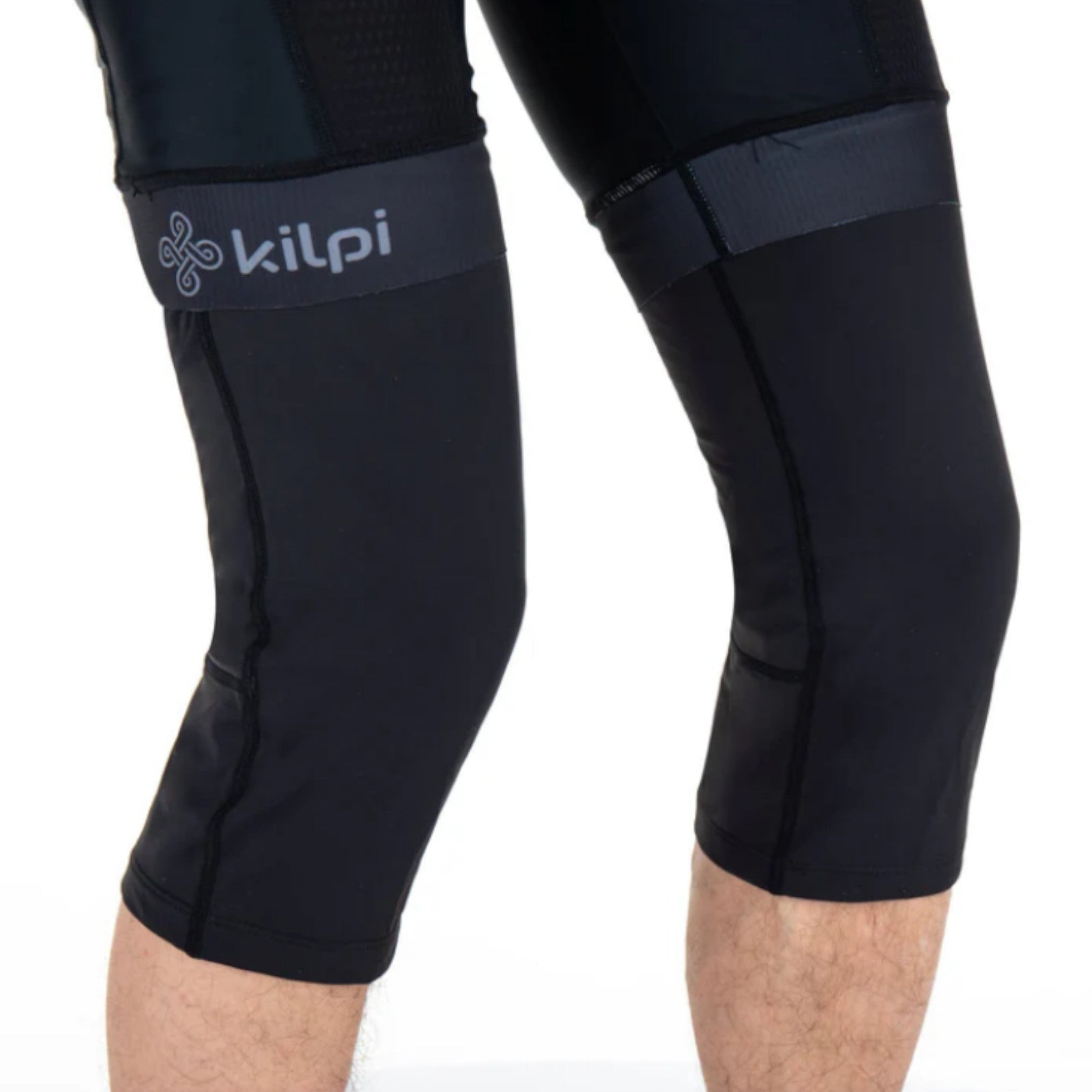 Kilpi Unno KNEES-U Cycling Knee Warmers Black - Small Alternate 1