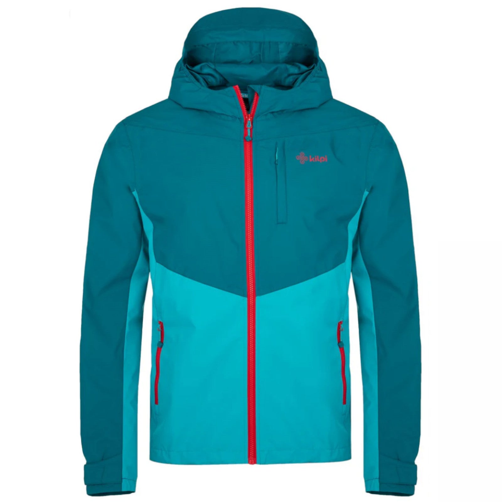 Kilpi Sonna-M Men's Waterproof Cycling Jacket Turquoise - Small