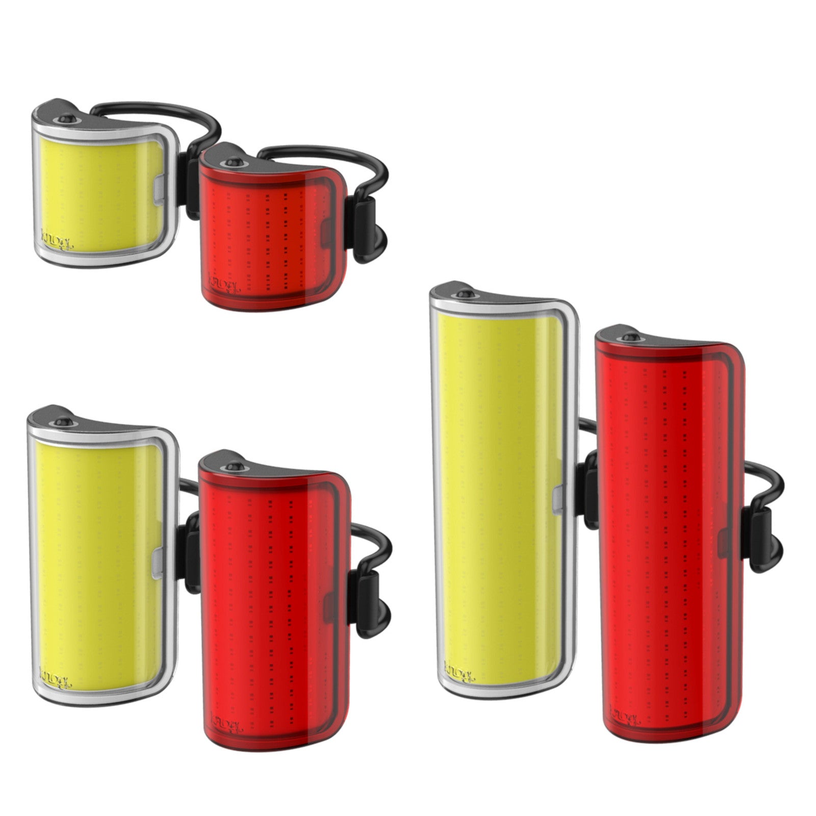 Knog Mid Cobber Twinpack Front & Rear Bike Light Set Collection