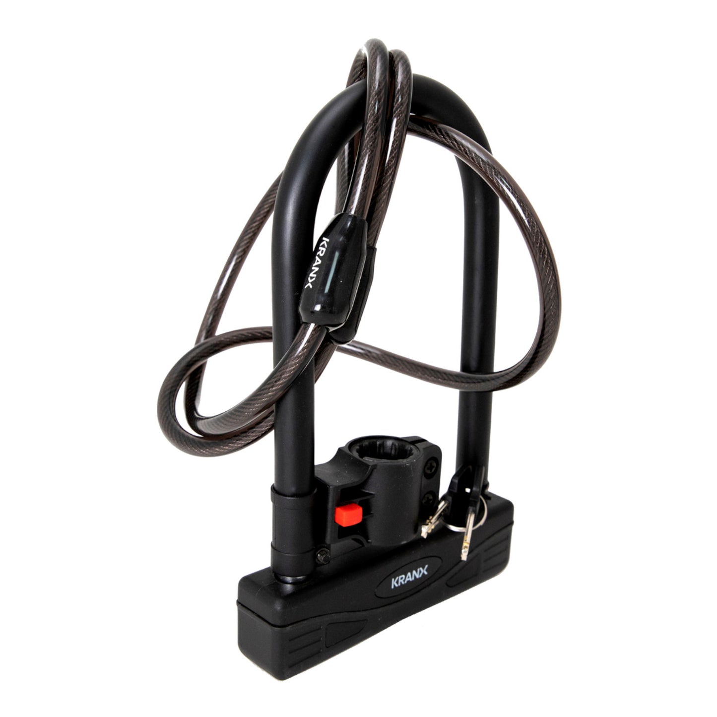 KranX Citadel Plus U-Lock & Cable Bike D-Lock Alternate 3