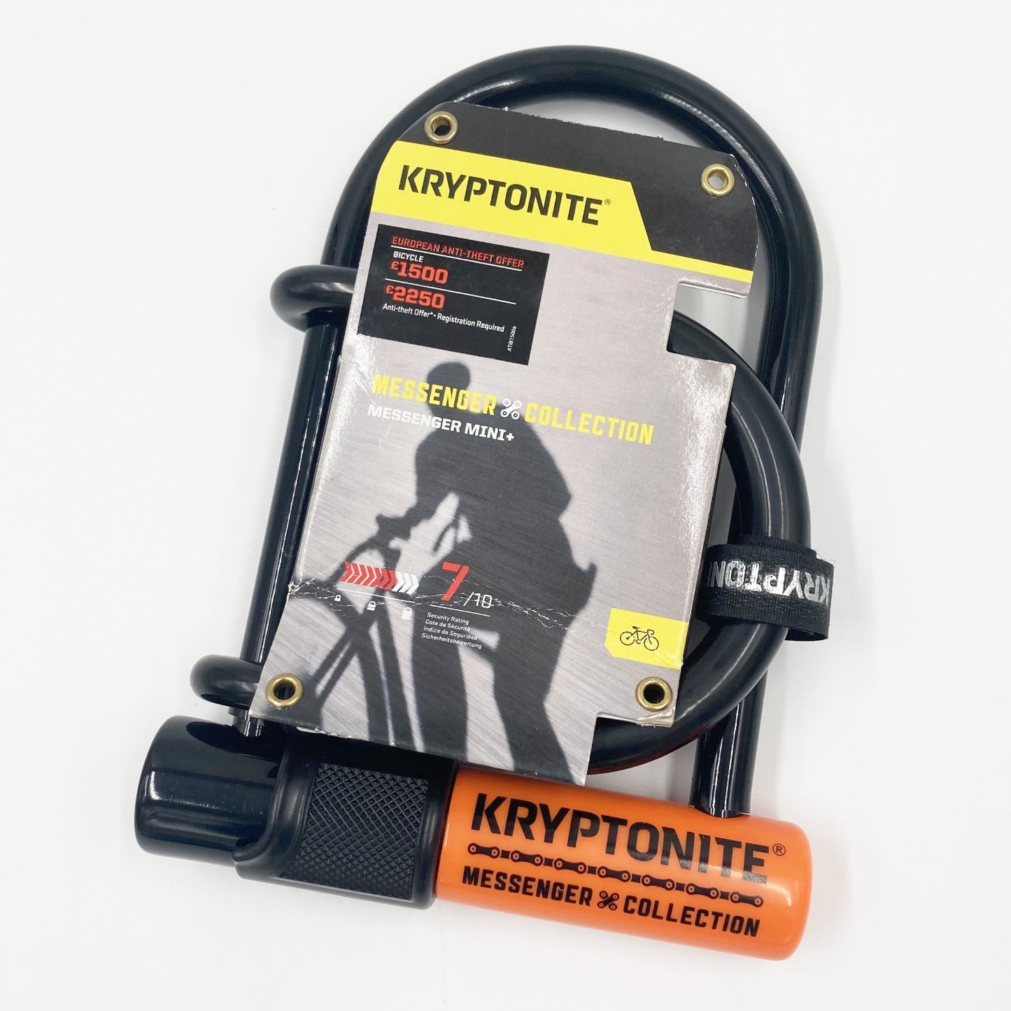 Kryptonite Evolution Messenger Mini+ Bike D-Lock