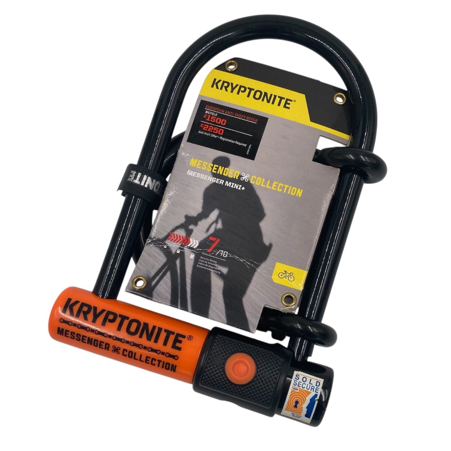 Kryptonite Evolution Messenger Mini+ Bike D-Lock