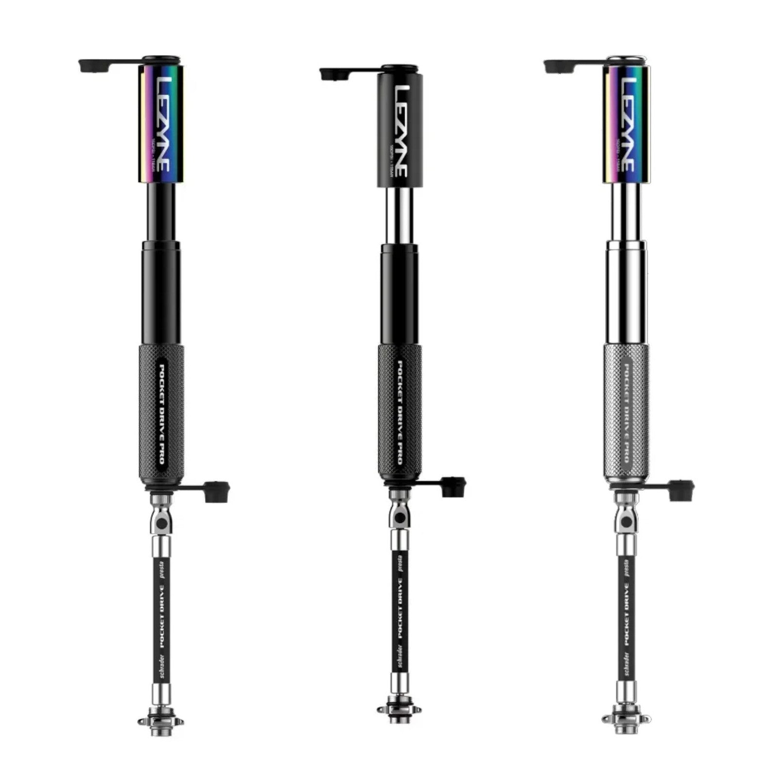 Lezyne Pocket Drive Pro Mini Bike Pump Collection
