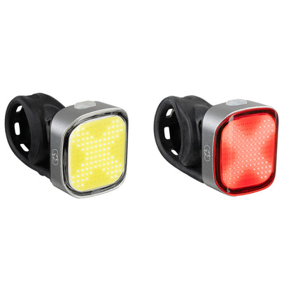 Oxford Ultratorch Cube-X LED Front & Rear Bike Light Set