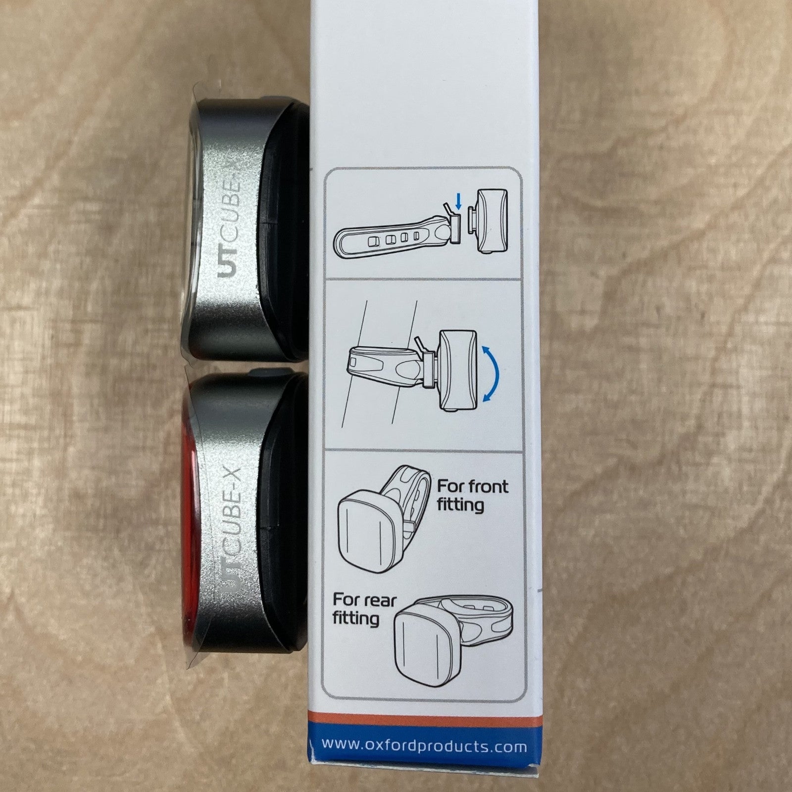 Oxford Ultratorch Cube-X LED Front & Rear Bike Light Set Alternate 8