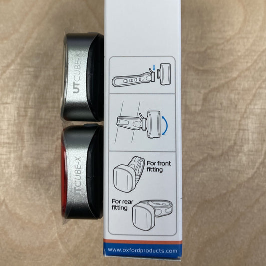 Oxford Ultratorch Cube-X LED Front & Rear Bike Light Set Alternate 8