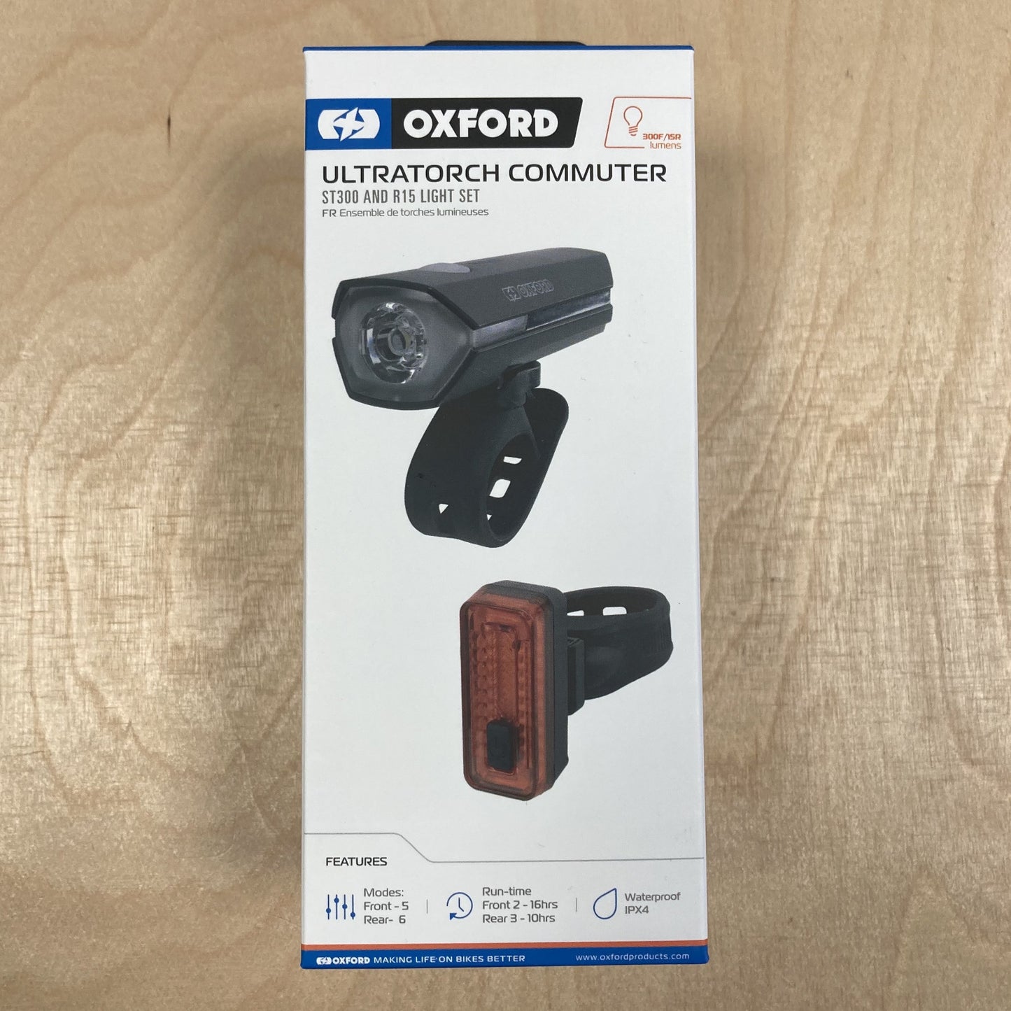 Oxford Ultratorch ST Commuter Front & Rear Bike Light Set Alternate 1