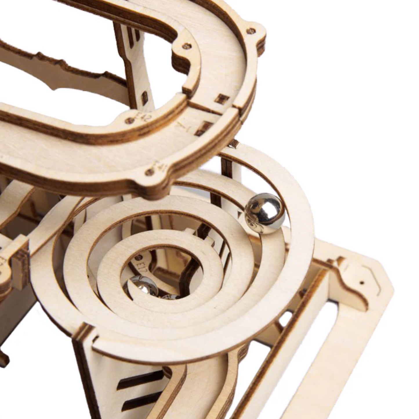 ROKR Marble Parkour Big Funnel Marble Run LG501 Wooden 3D Puzzle Alternate 1