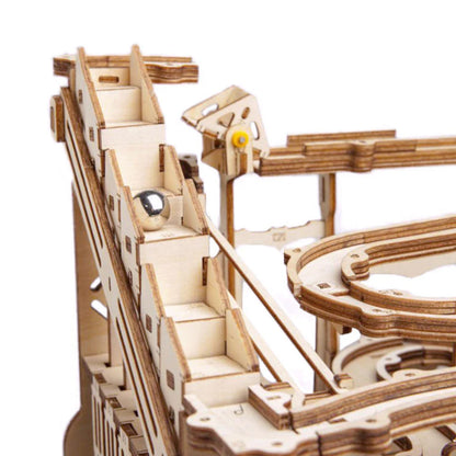 ROKR Marble Parkour Big Funnel Marble Run LG501 Wooden 3D Puzzle Alternate 2