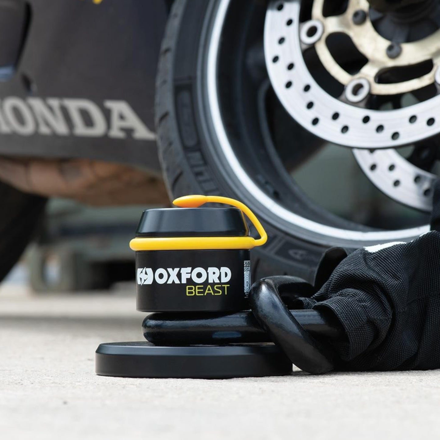 Oxford Beast Floor Bike Lock Anchor Alternate 4