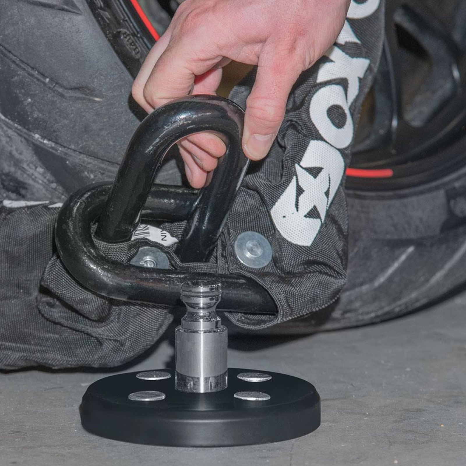 Oxford Beast Floor Bike Lock Anchor Alternate 5