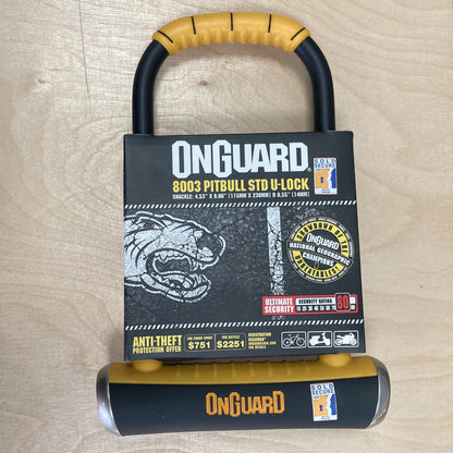 Onguard Pitbull Standard 8003 Bike D Lock