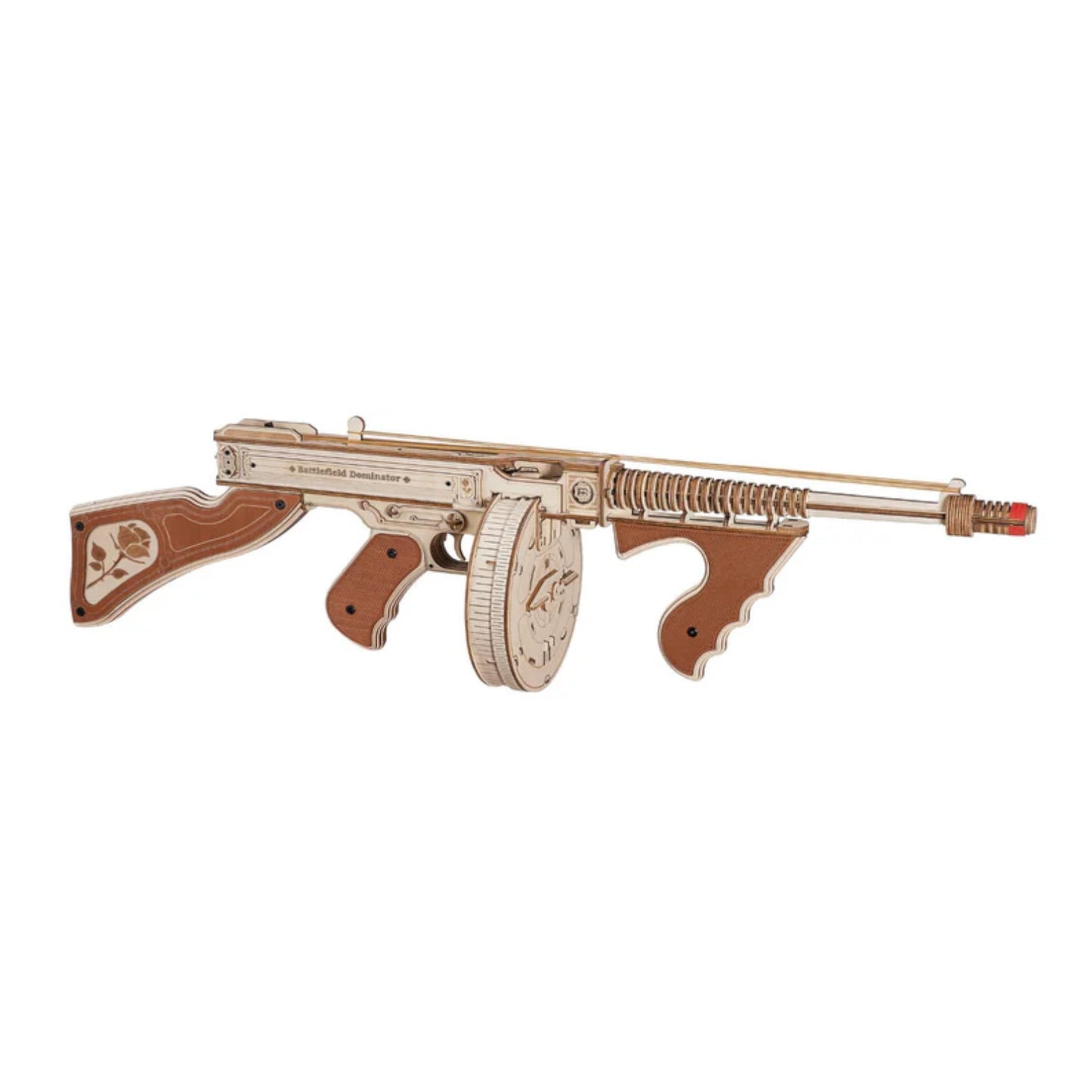 ROKR Thompson Submachine Gun Toy LQB01 Wooden 3D Puzzle
