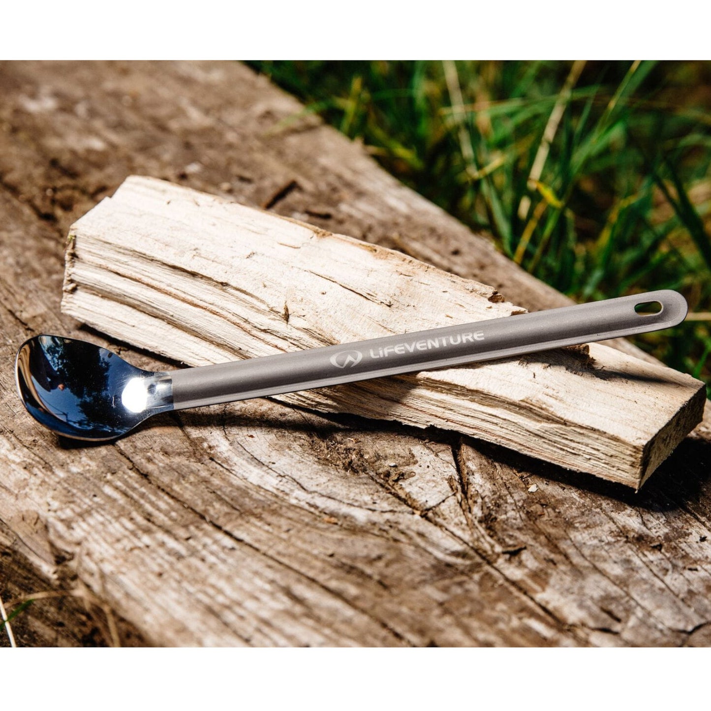 Lifeventure Titanium Long Handled Spoon Camping Utensil Alternate 3