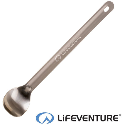 Lifeventure Titanium Long Handled Spoon Camping Utensil Alternate 2