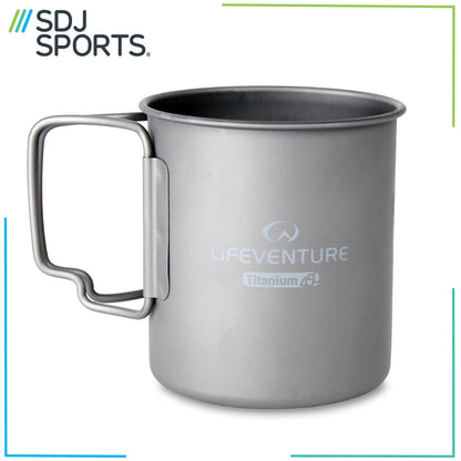 Lifeventure Titanium Camping Mug 450ml Camping Mug