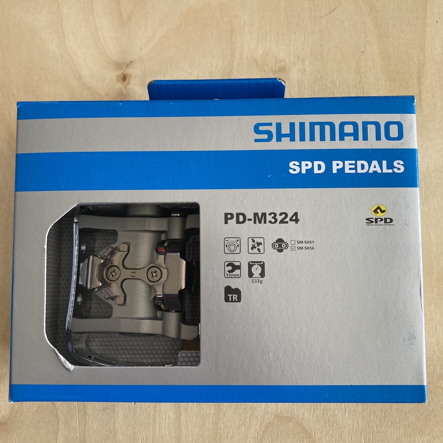Shimano PD-M324 SPD Klickradpedale