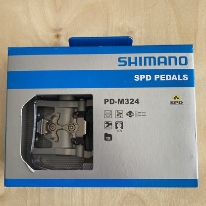 Shimano PD-M324 SPD Klickradpedale