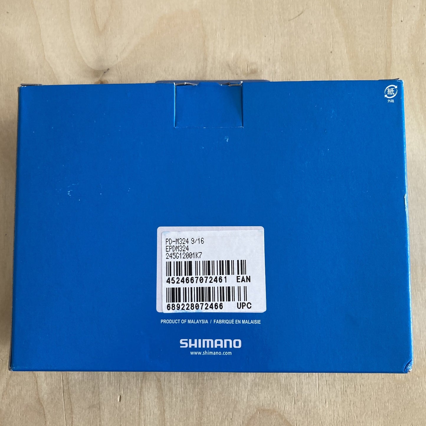 Shimano PD-M324 SPD Klickradpedale