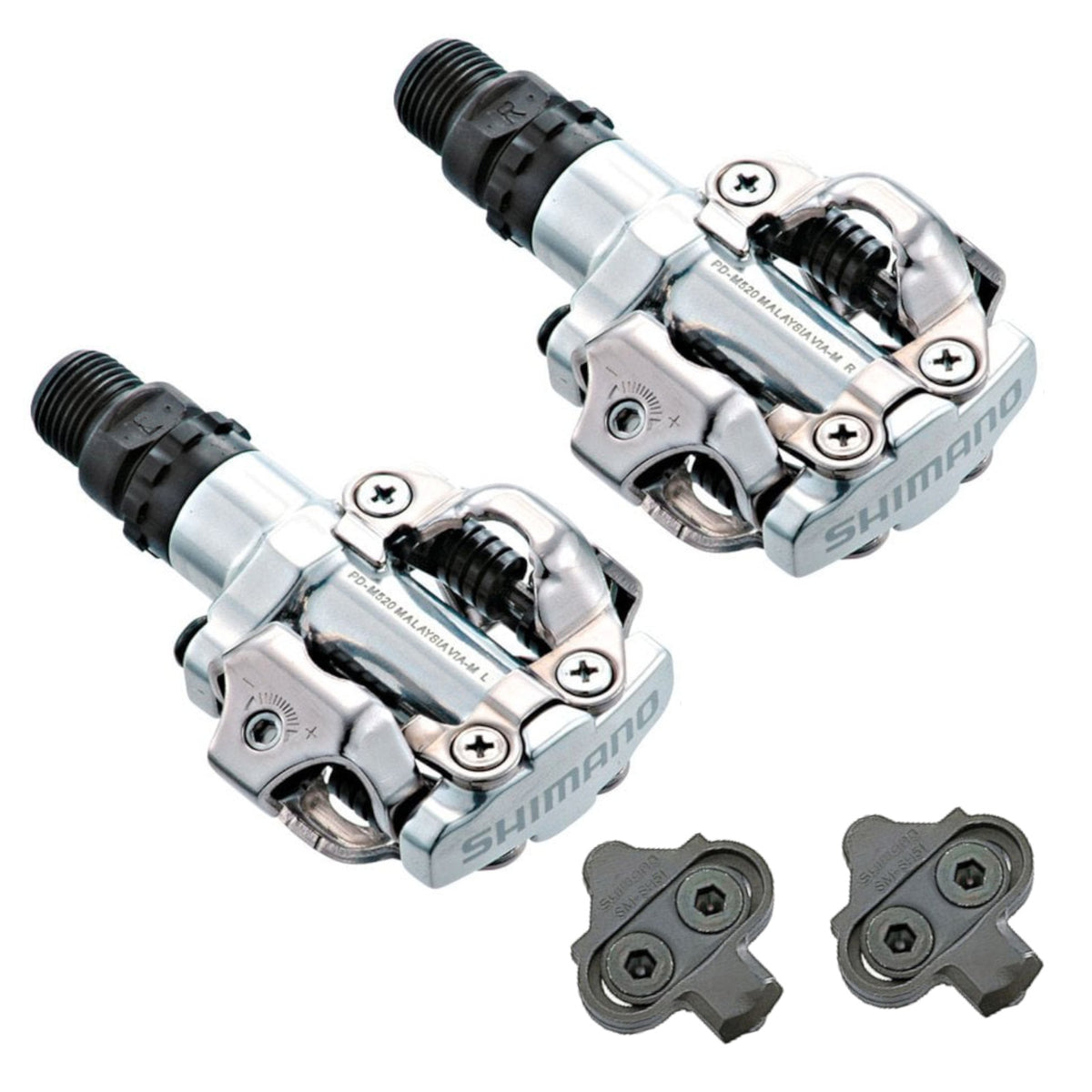 Shimano PD-M520 Shimano SPD Clipless Bike Pedals