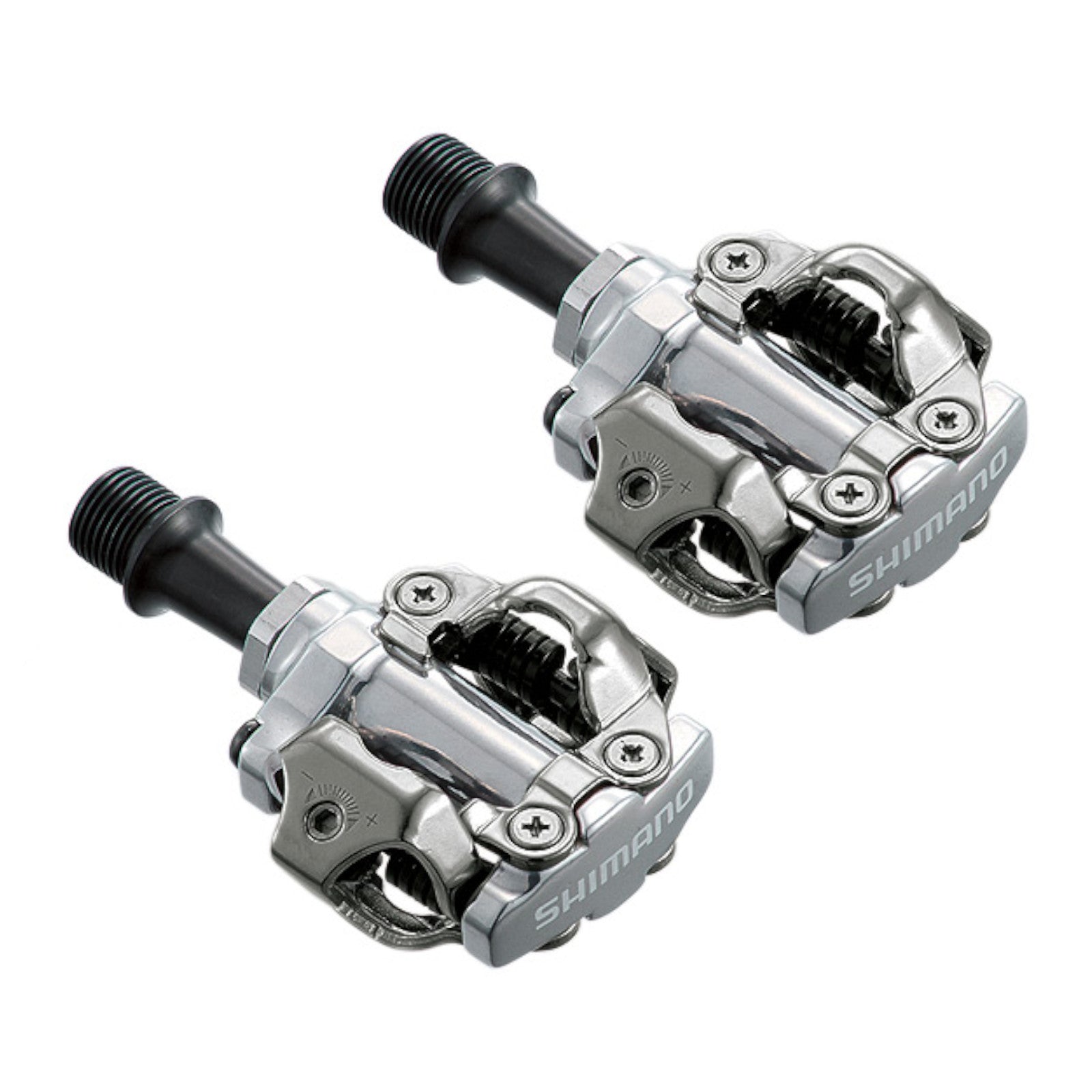 Shimano Shimano SPD MTB-Pedale PD-M540 Silber Zweiseitiger Mechanismus Paar Shimano SPD Klickpedale