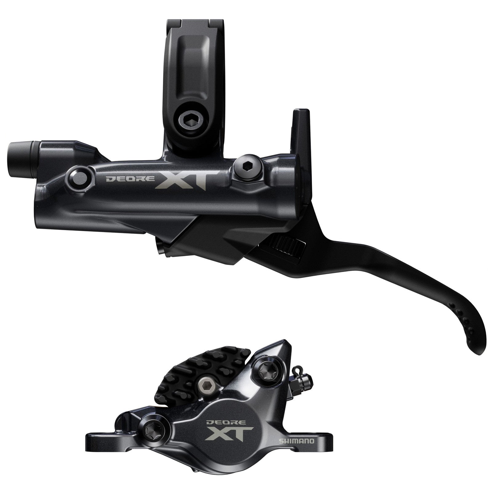 Shimano Deore XT BR-M8200 / BL-M8200 2 Pot LH Rear Hydraulic Disc Bike Brake Calliper & Lever