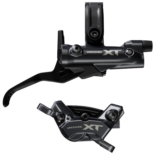Shimano Deore XT BR-M8220 / BL-M8200 4 Pot Bled Front Right Front Hydraulic Disc Bike Brake Calliper & Lever Front Right