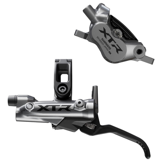 Shimano XTR BR-M9220 / BL-M9220 4 Pot LH Rear Hydraulic Disc Bike Brake Calliper & Lever Left Rear