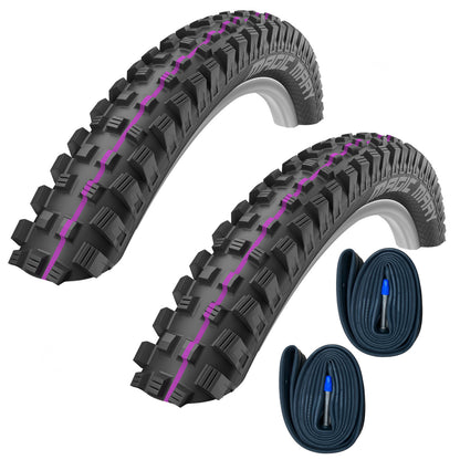 Schwalbe Magic Mary Super Gravity Ultra Soft TL-Easy 27.5 x 2.4 27.5 Inch Bike Tyre Folding